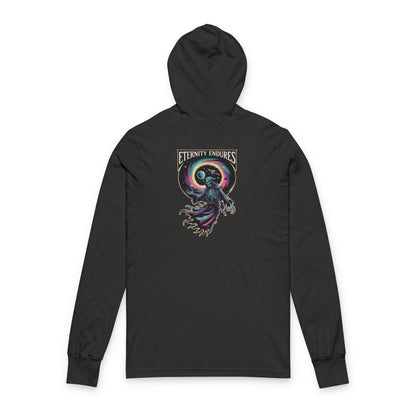 Ethereal Enertinty Endures Reaper Graphic Hooded Tee