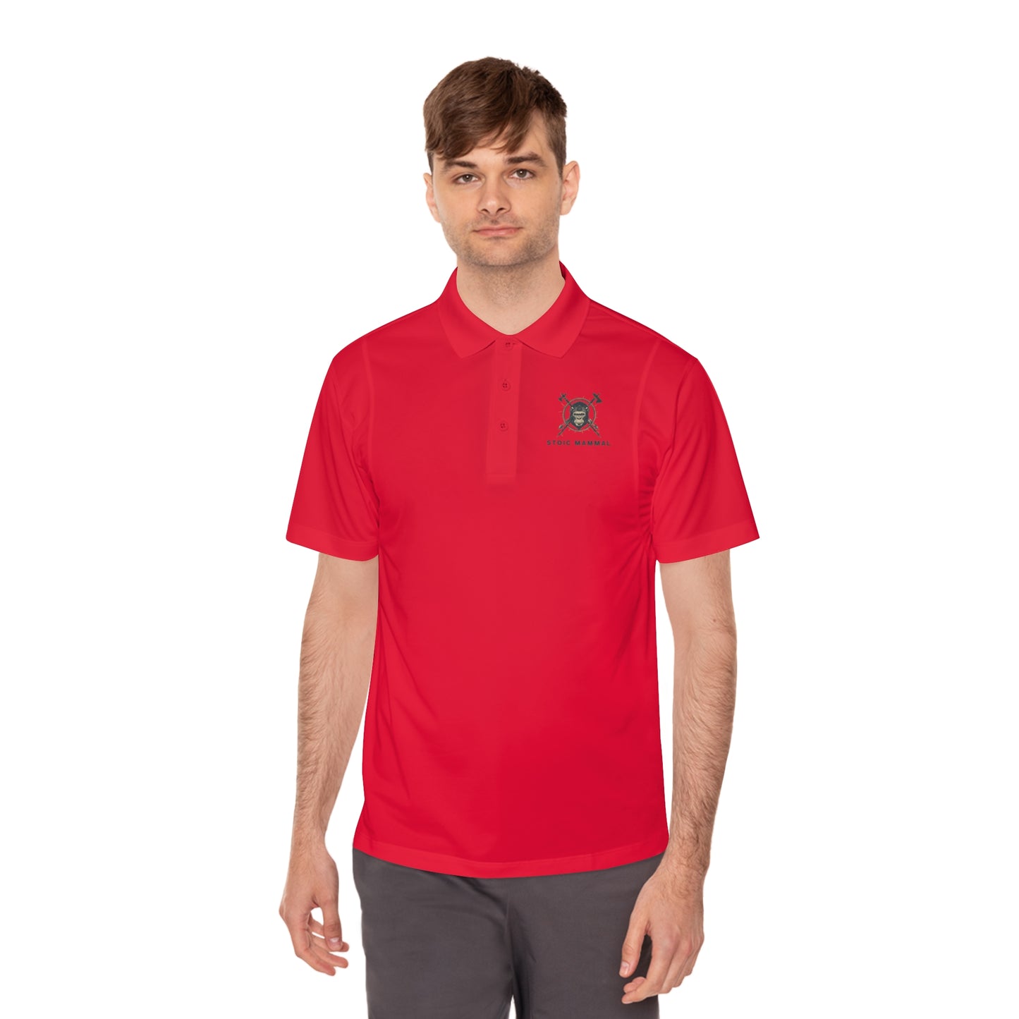 Stoic Mammal Biz Sport Polo Shirt