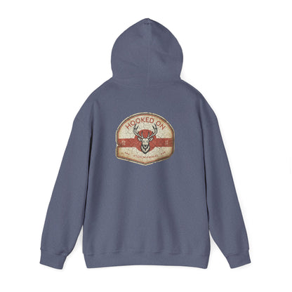 Hooked On Elk Hunting Weathered AF Hoodie