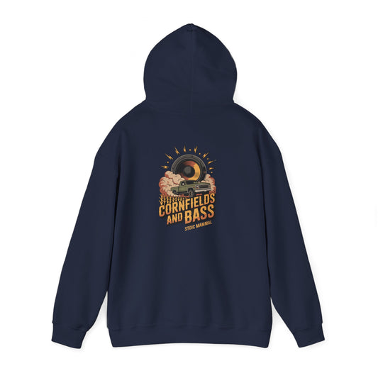 Cornfields and Bass Unisex Hoodie Stoic Mammal