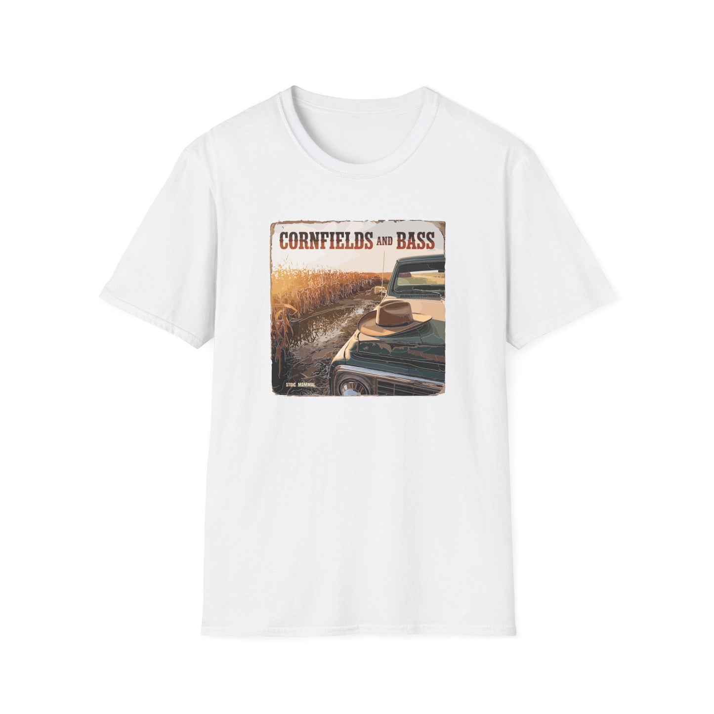 Cornfields and Bass Album Art T-Shirt