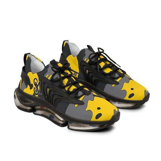 Hazard Camo Men's Mesh Sneakers
