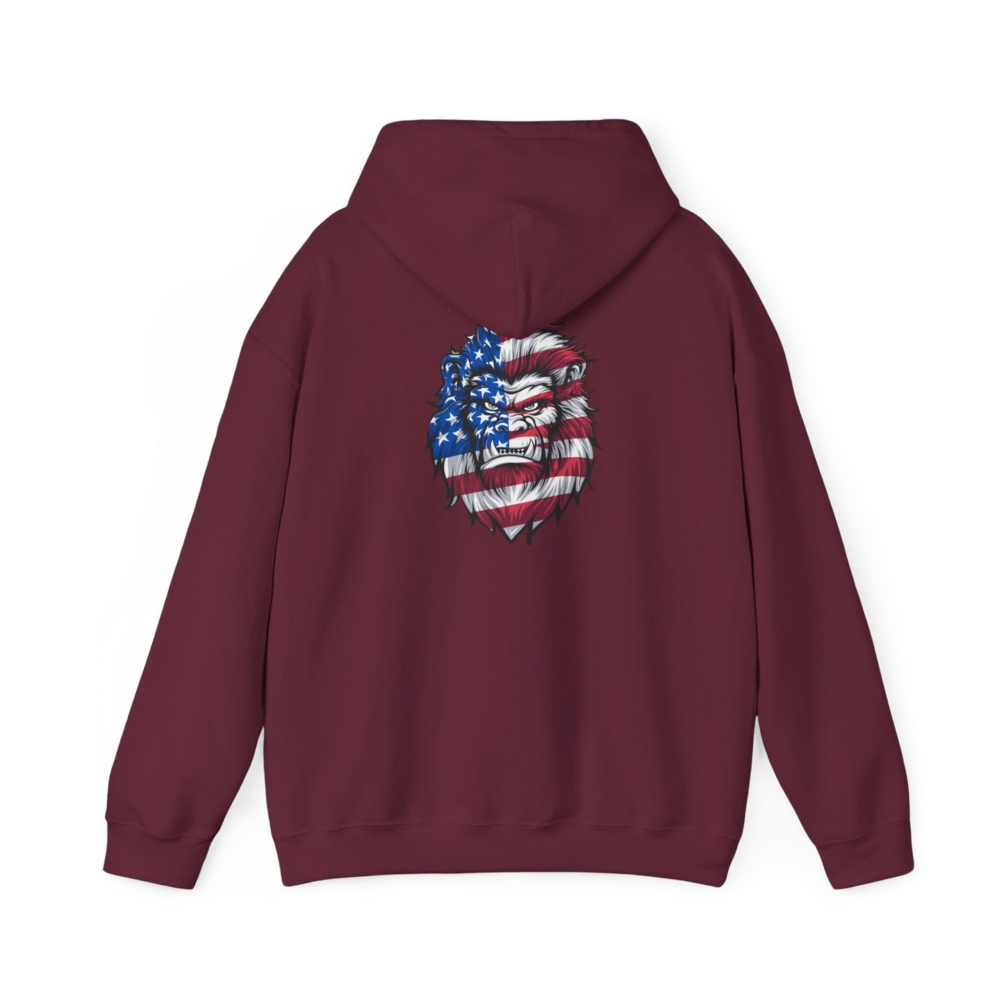 Stoic Mammal AF American Flag Unisex Hooded Sweatshirt