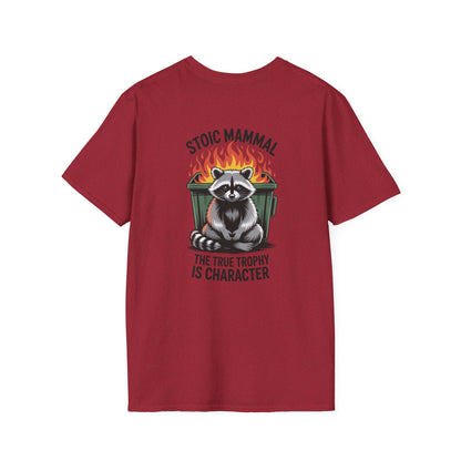 Stoic Mammal “Dumpster Fire” Raccoon T-Shirt