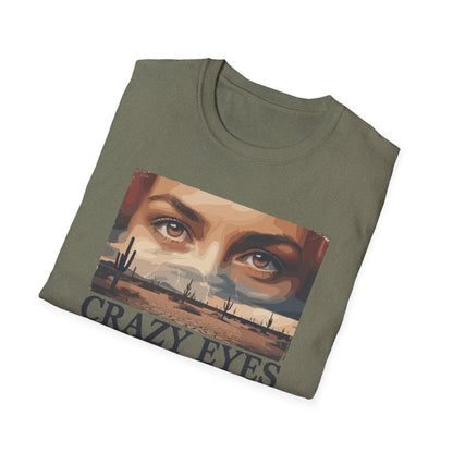 Her Crazy Eyes Can't Lie Unisex Softstyle T-Shirt