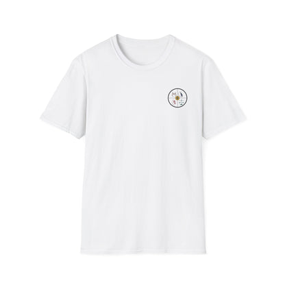 Fortune Favors the Bold Skeleton Flag T-Shirt Stoic Wheel Chest Crest