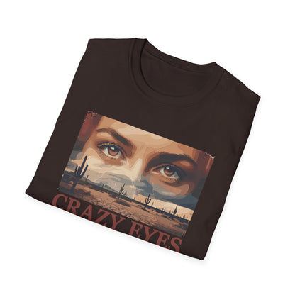 Her Crazy Eyes Can't Lie Unisex Softstyle T-Shirt