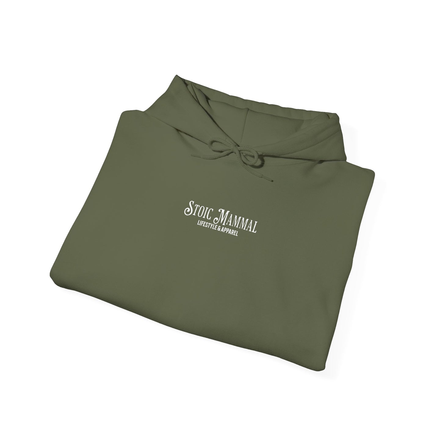 Stoic Mammal "Hooked On" Bass Fishing Hoodie - Classic Angler Pullover