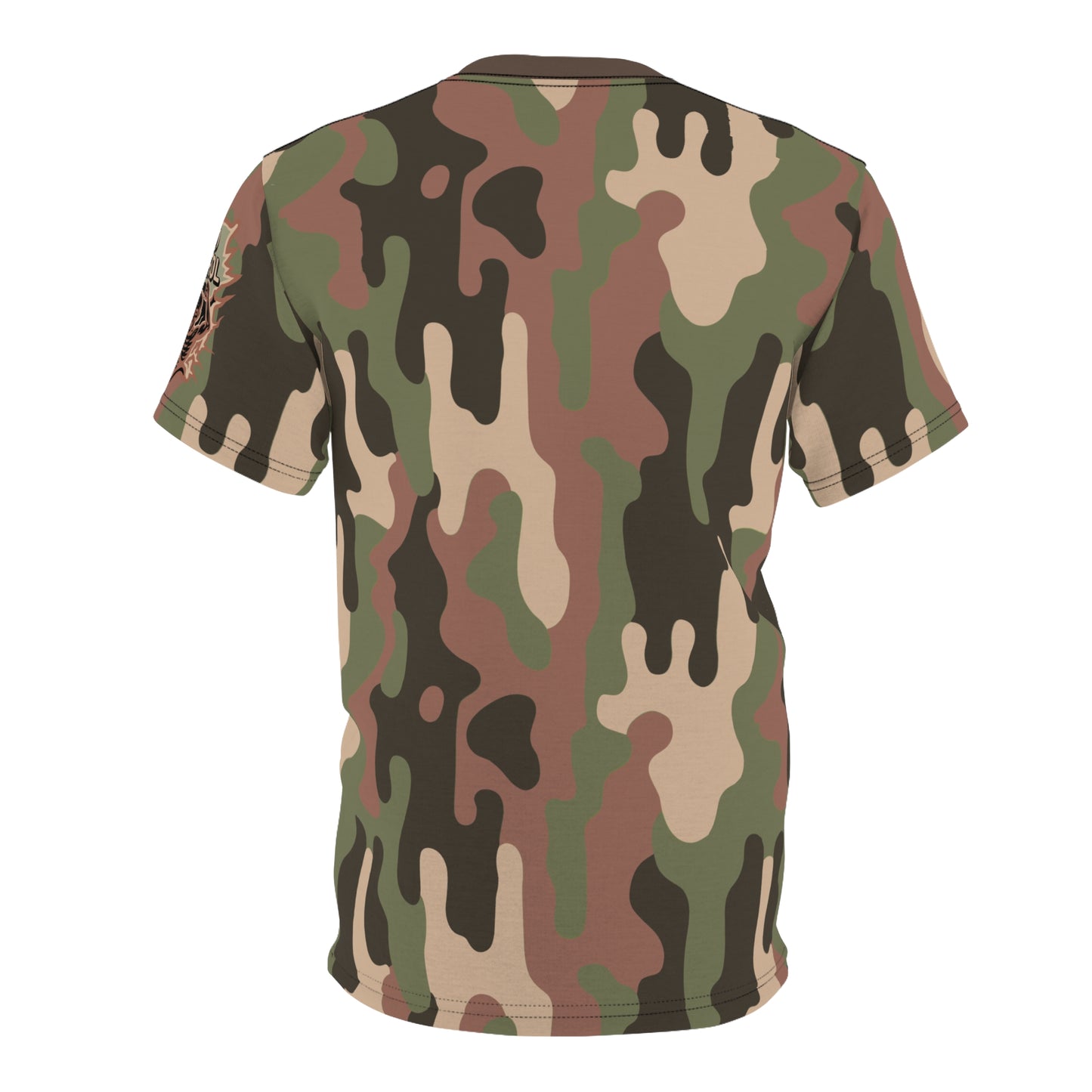 Dad Patrol Zombie Duck Camo Tee Bold Graphic Halloween Hardcore Dad