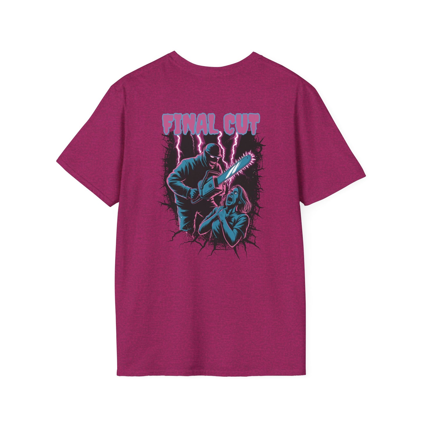 Final Cut Breaking Thru Slasher Halloween Graphic Halloween T-Shirt