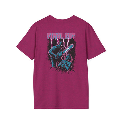 Final Cut Breaking Thru Slasher Halloween Graphic Halloween T-Shirt