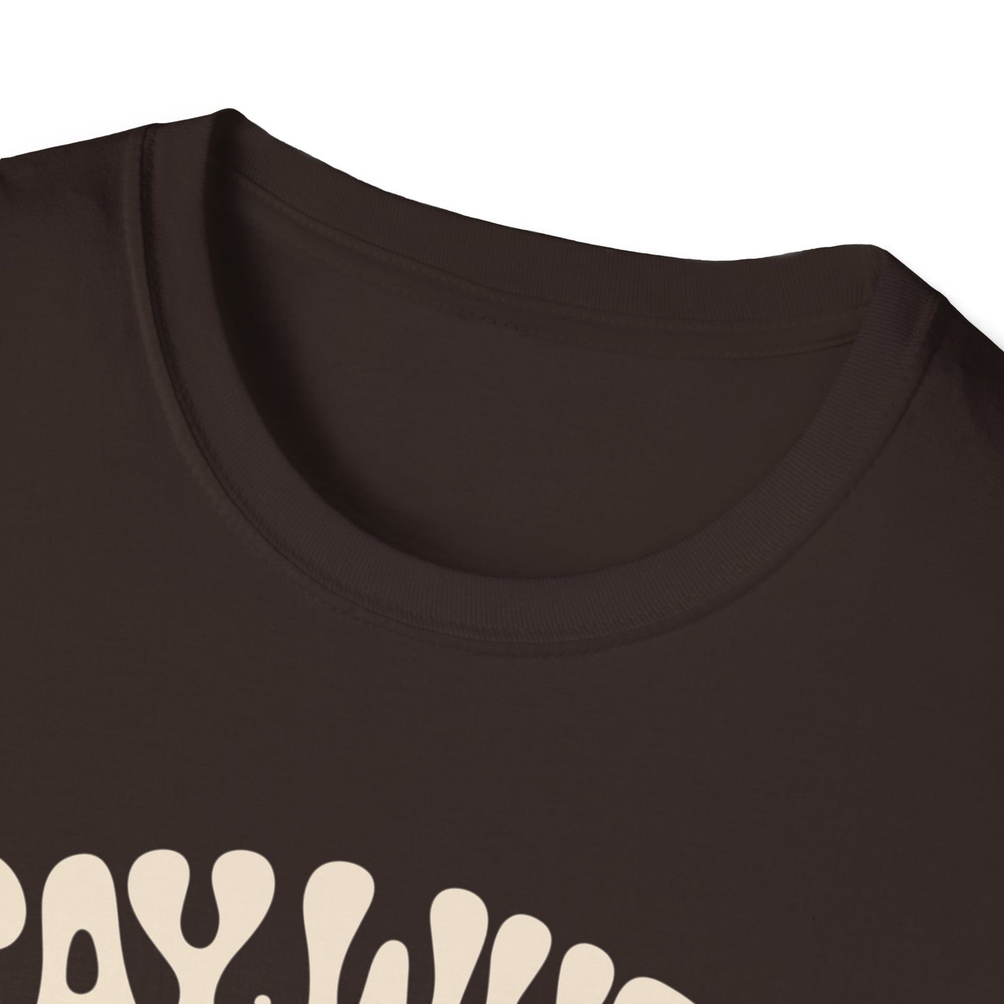 Stabby McPeachface Say When T-Shirt  Funny Retro Cartoon Knife Character