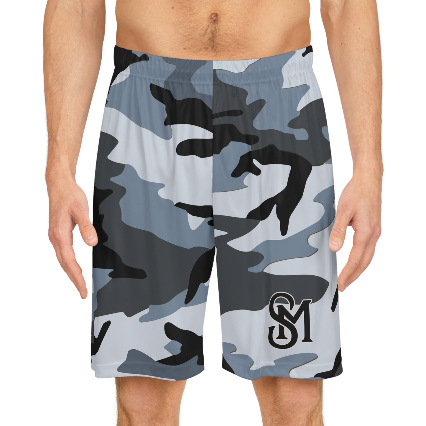 Arctic Camo Basketball Shorts