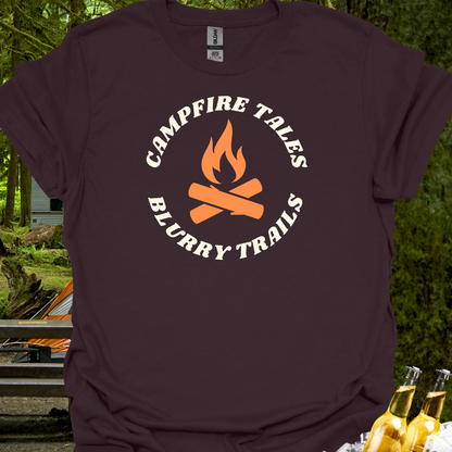 Campfire Tales Blurry Trails Fire T-Shirt