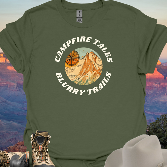 Campfire Tales Blurry Trails T-Shirt