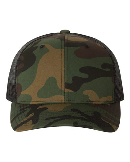 Thin Green Line American Flag Trucker Hat