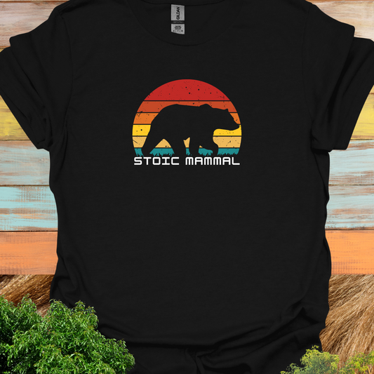 Retro Sun Bear Stoic Mammal