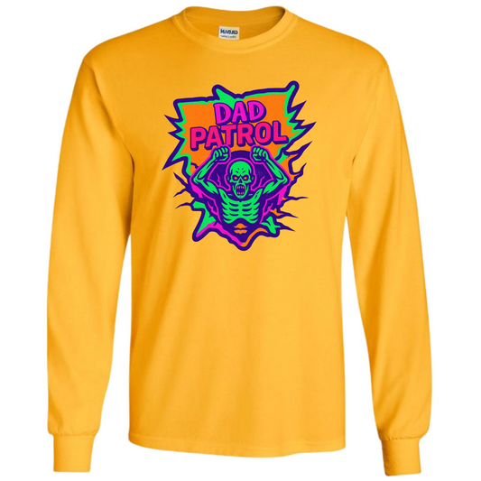 Halloween Dad Patrol Trick or Treat Zombie Graphic Tee