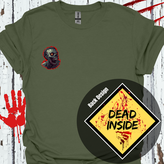 Halloween Zombie Dead Inside Unisex Softstyle T-Shirt