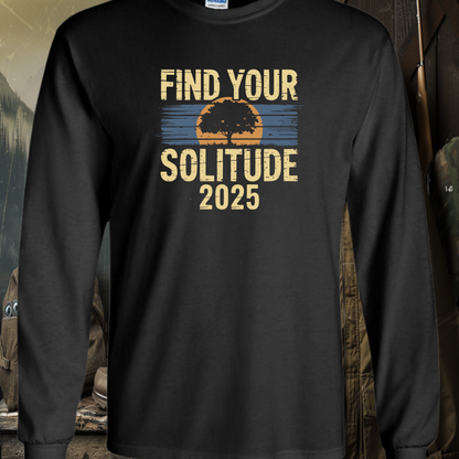 Stoic Solitude "Find Your Solitude" Unisex Long Sleeve Tee