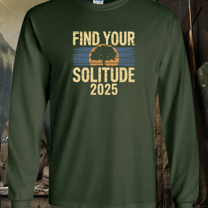 Stoic Solitude "Find Your Solitude" Unisex Long Sleeve Tee