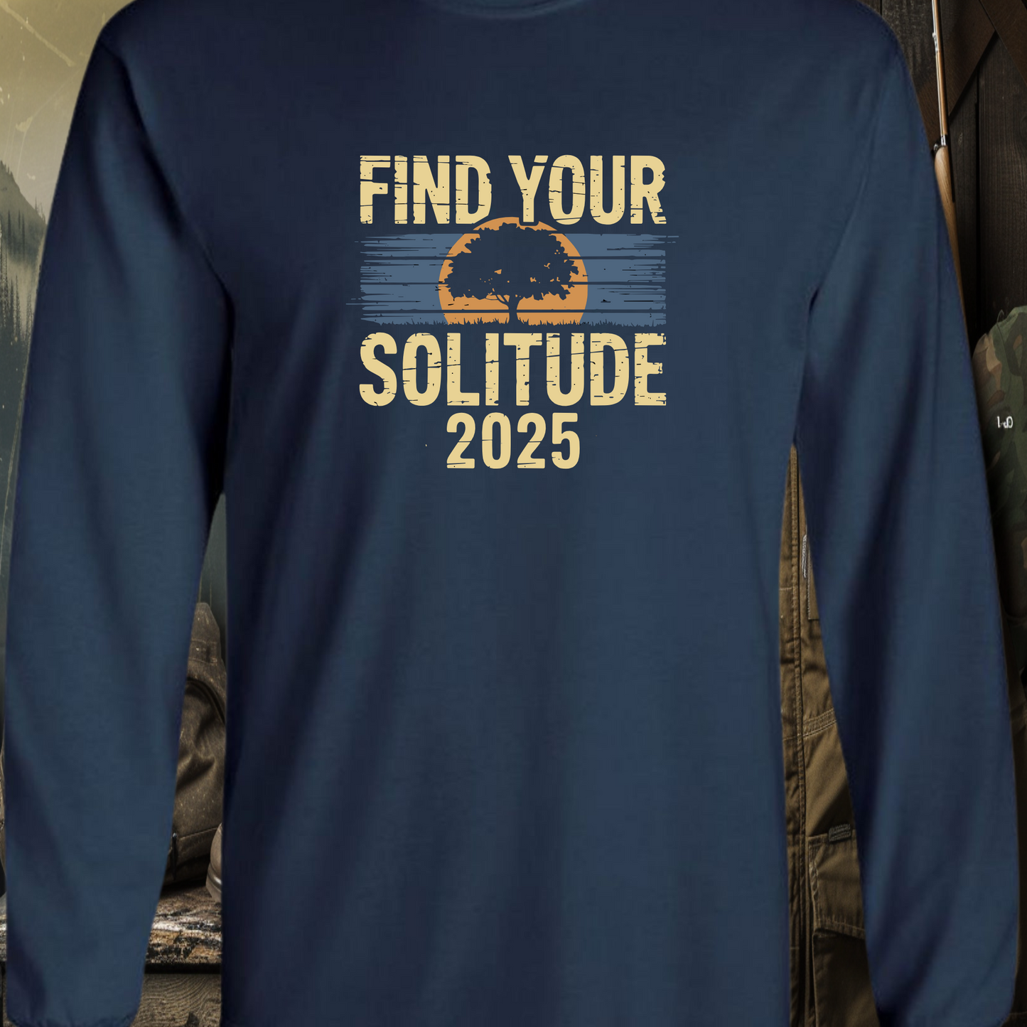 Stoic Solitude "Find Your Solitude" Unisex Long Sleeve Tee