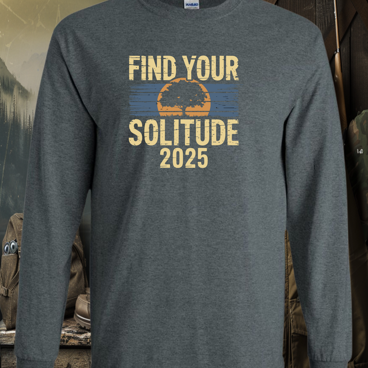 Stoic Solitude "Find Your Solitude" Unisex Long Sleeve Tee