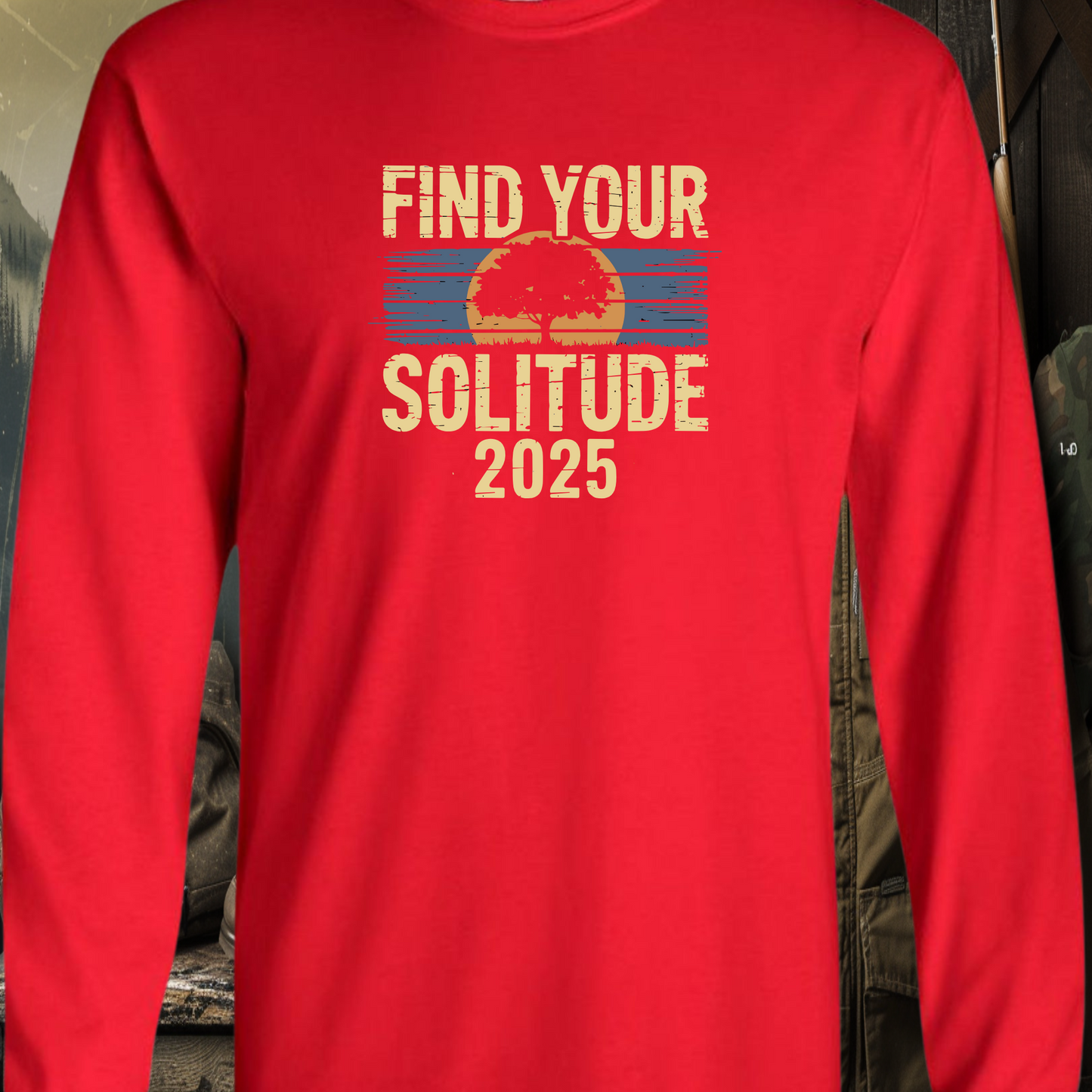 Stoic Solitude "Find Your Solitude" Unisex Long Sleeve Tee