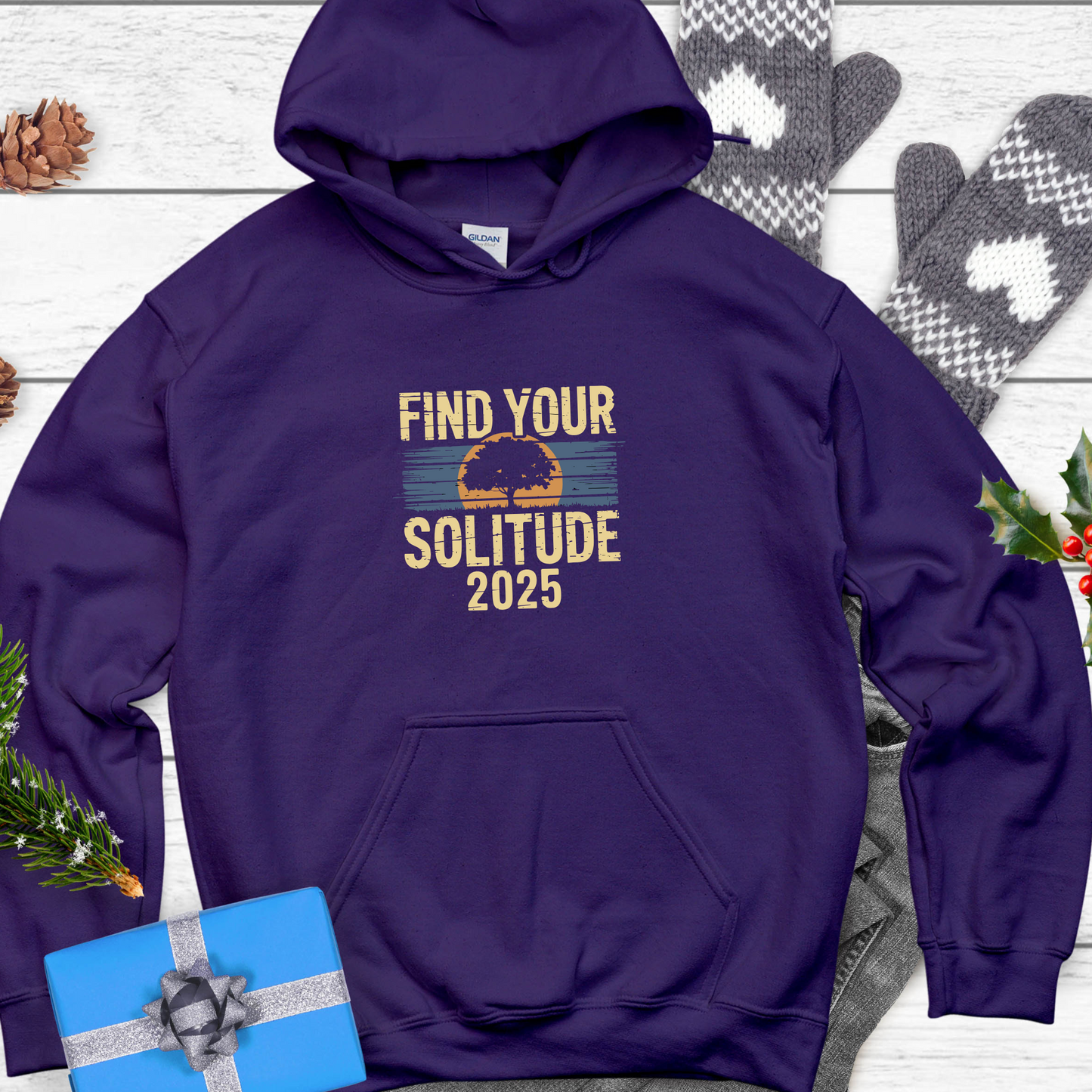 Stoic Solitude "Find Your Solitude" Unisex Ultra Cotton Hoodie