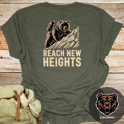 Stoic Bear "Reach New Heights" Unisex Ultra Cotton Tee