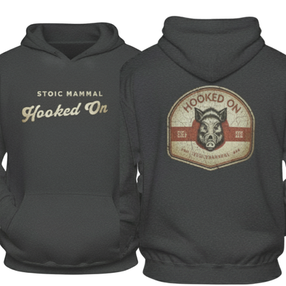Hooked on Hunting Wild Boar Hoodie