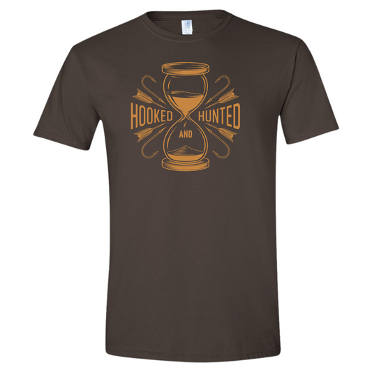 Hour Glass Hooked and Hunted T Shirt