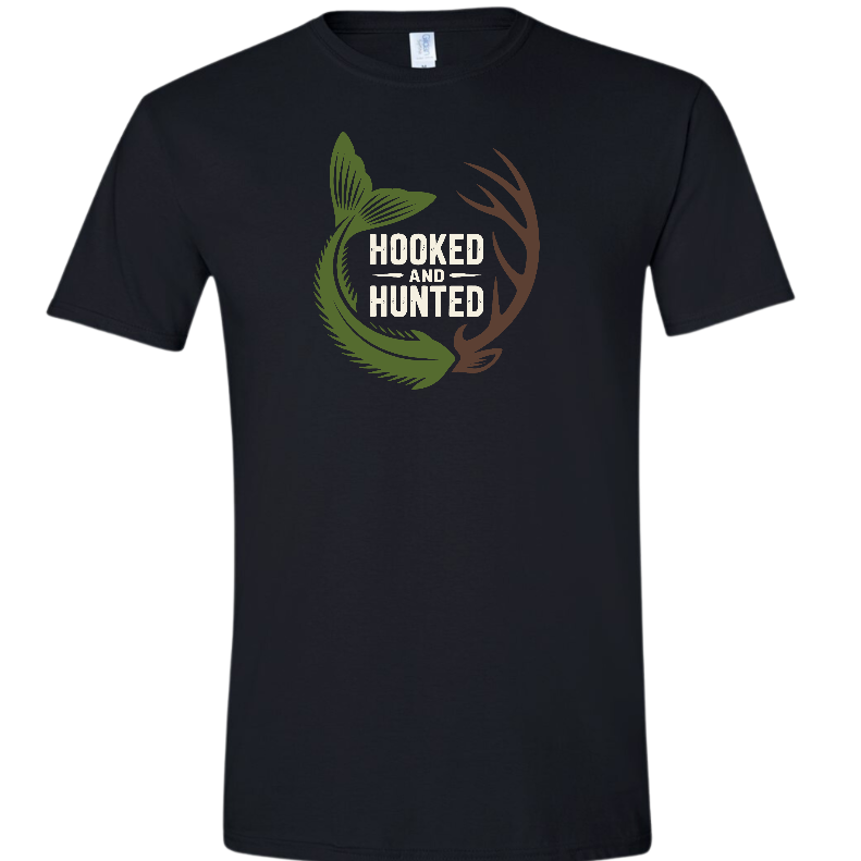 Hooked & Hunted Meld Fishing T-Shirt