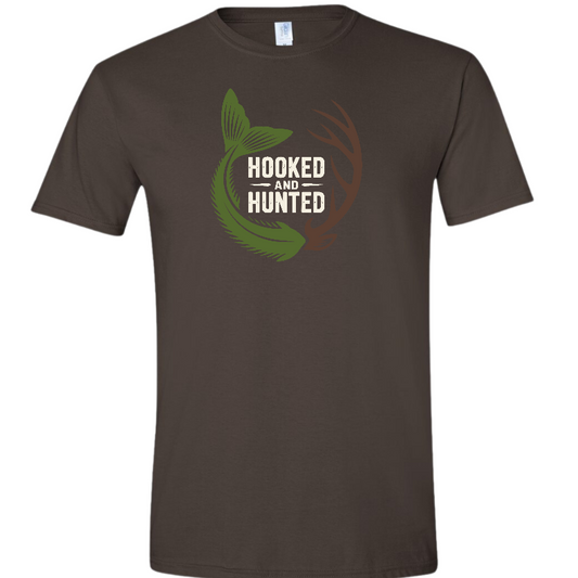Hooked & Hunted Meld Fishing T-Shirt
