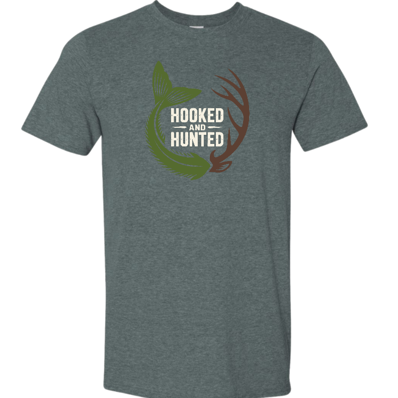 Hooked & Hunted Meld Fishing T-Shirt