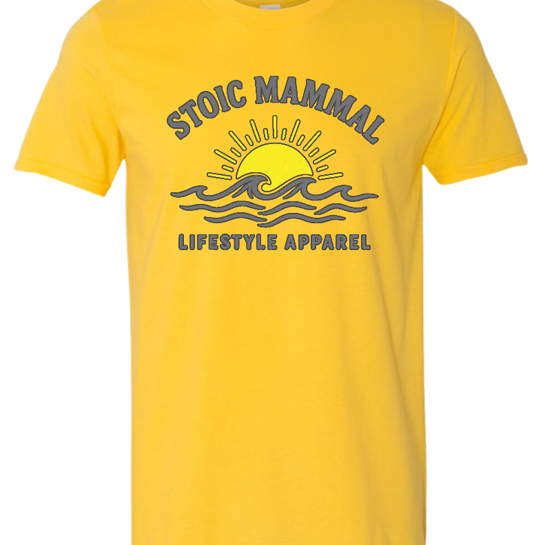 Stoic Mammal Summer Vibes Hazard T-Shirt