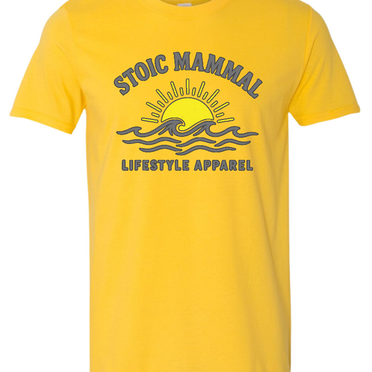 Stoic Mammal Summer Vibes Hazard T-Shirt