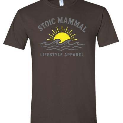 Stoic Mammal Summer Vibes Hazard T-Shirt