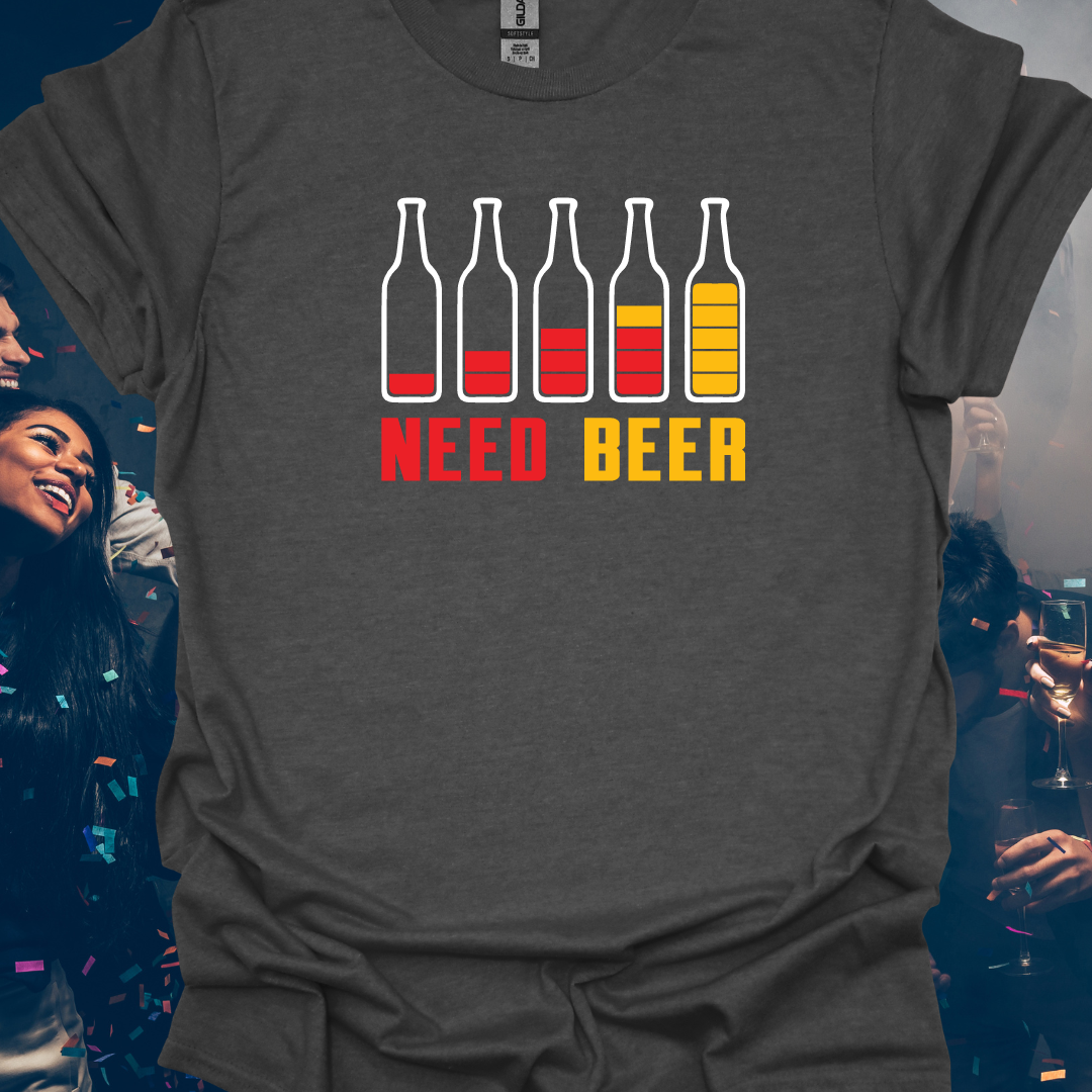 Need Beer Level Up Unisex T-Shirt