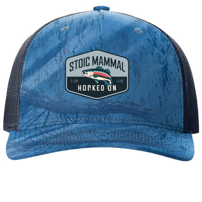 Realtree Fishing Light Blue/ Navy - FRONT