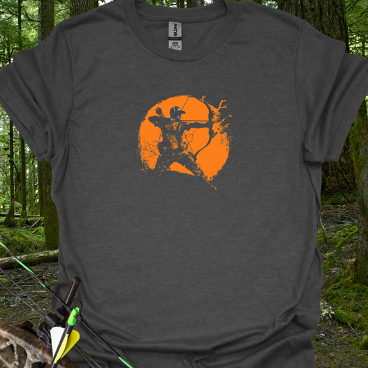 Bow Hunter Drawn And Nocked T-Shirt