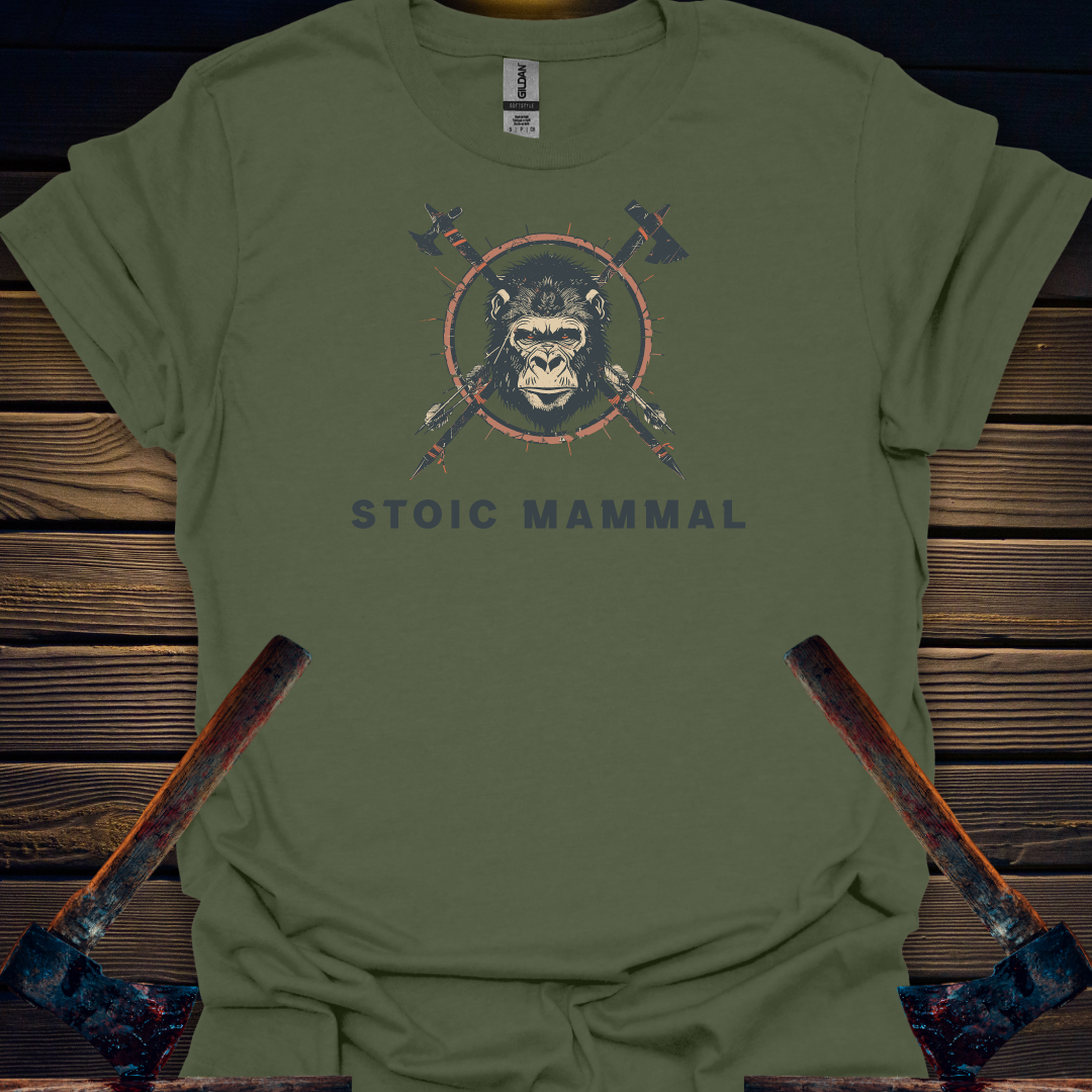 Primal Stoic Primate Style Unisex Softstyle T-Shirt