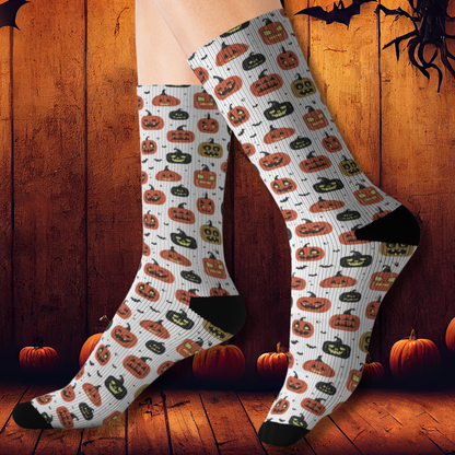 Jack O' Lantern Halloween Socks