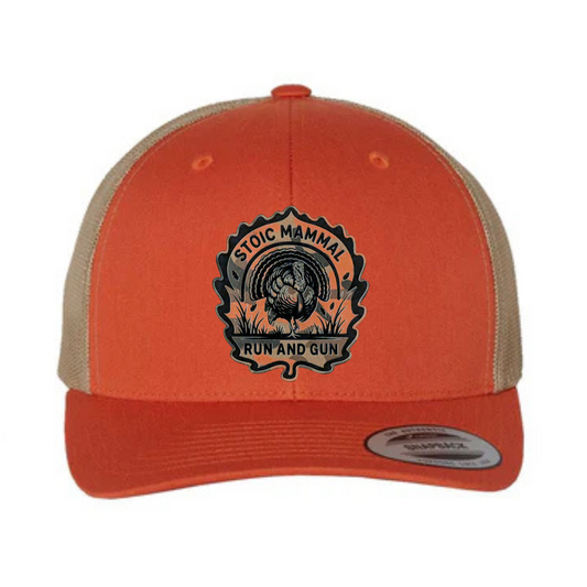 Stoic Mammal Run and Gun Turkey Hunting Trucker Hat