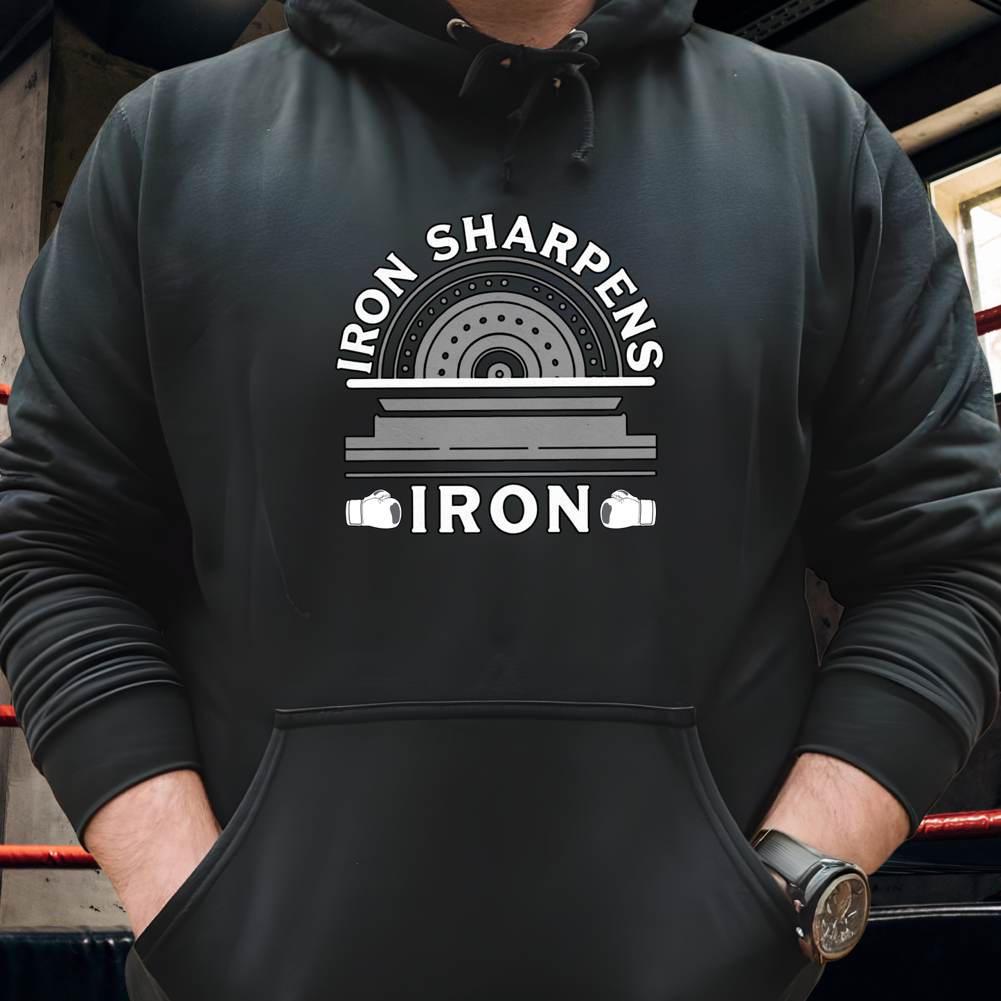 Iron Sharpens Iron Unisex Heavy Blend™ Hooded Sweatshirt