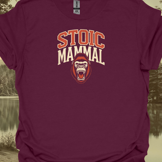 Stoic Mammal Gorilla Logo Unisex T-Shirt