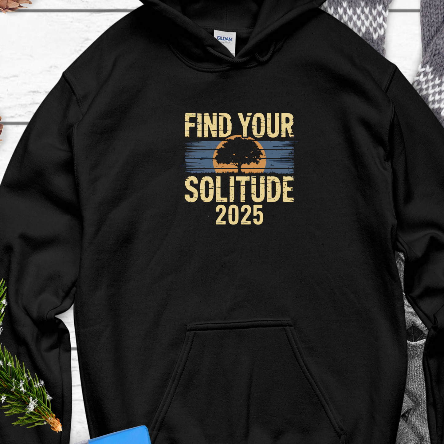 Stoic Solitude "Find Your Solitude" Unisex Ultra Cotton Hoodie