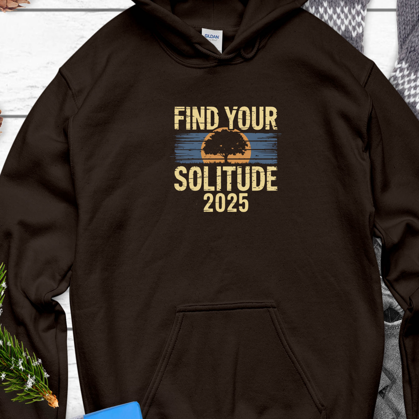 Stoic Solitude "Find Your Solitude" Unisex Ultra Cotton Hoodie