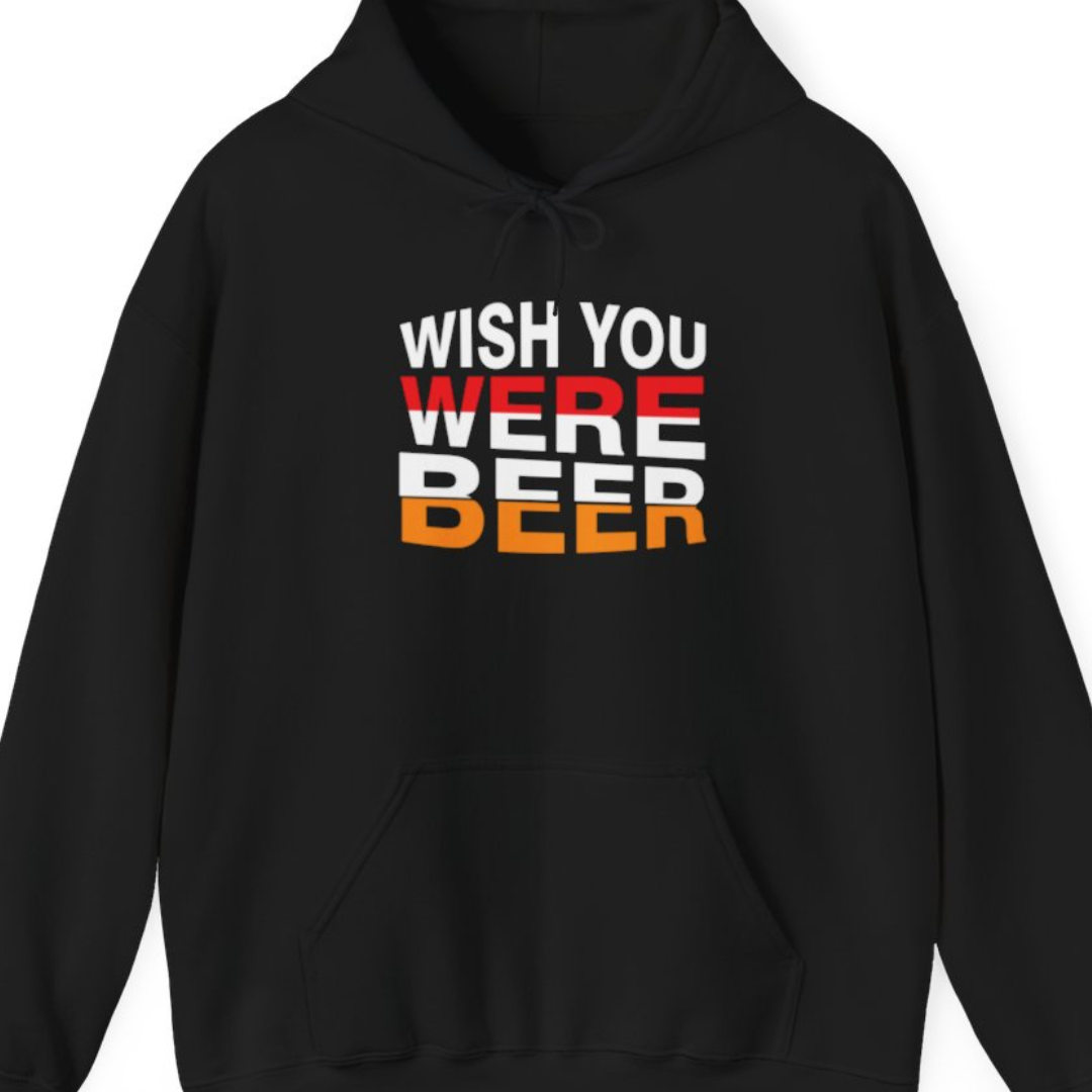 Wish You Were Beer Unisex Heavy Blend™ Hooded Sweatshirt