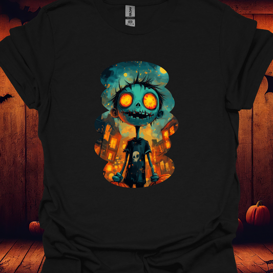 Zombie Skeleton Trick Or Treat Halloween T-Shirt